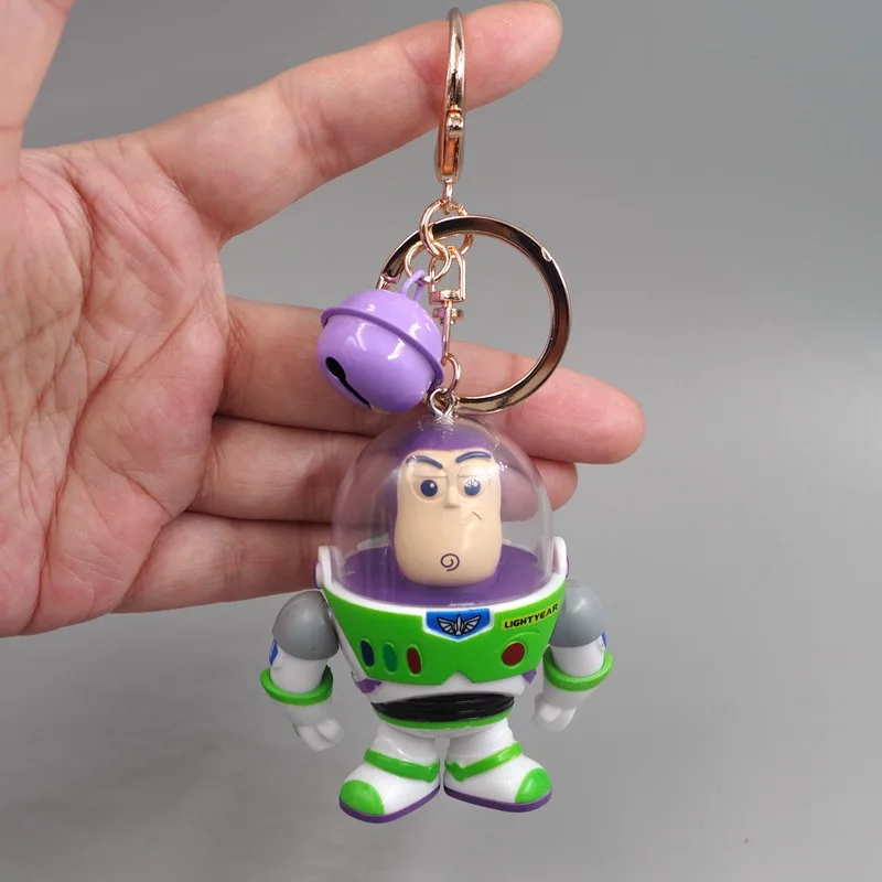 New Disney Toy Story 4 Cartoon Buzz Lightyear Woody Forky Model Action Figure/Keychain Decorative Ornament Accessories Toys Gift