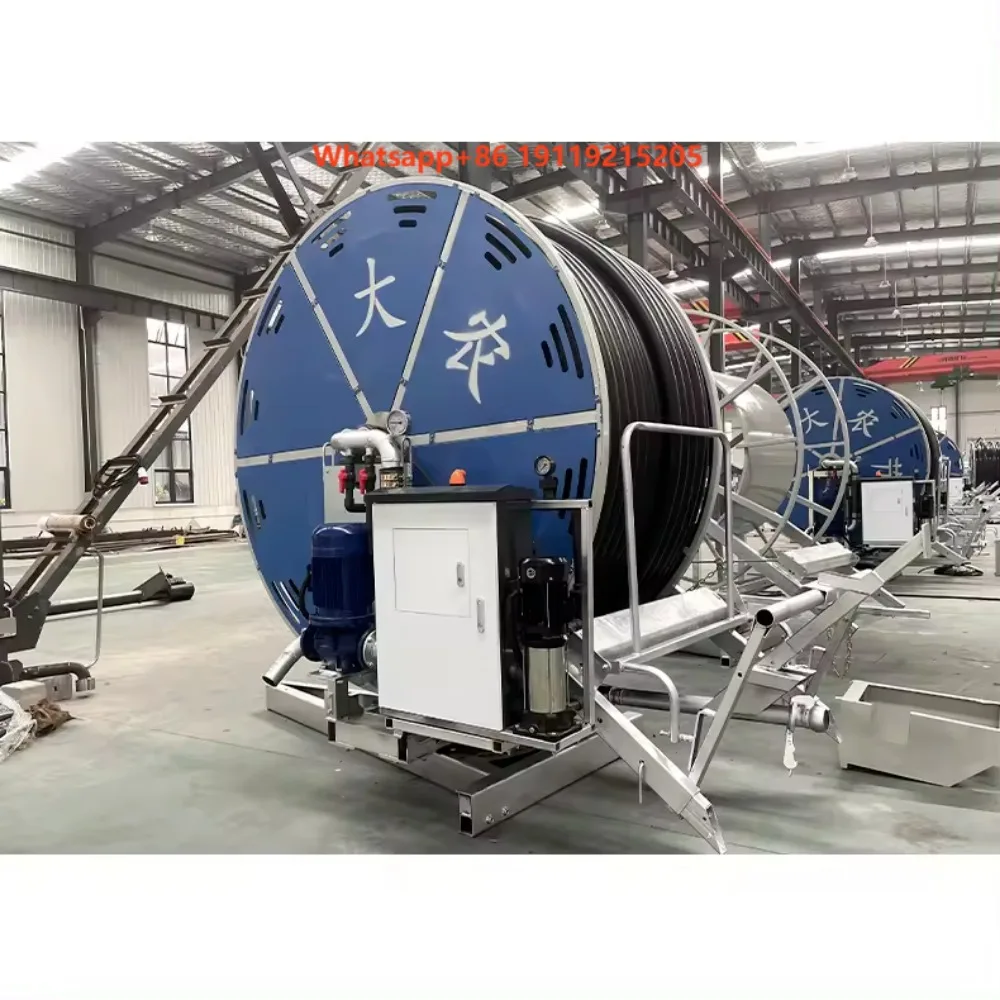 Factory Direct Supply Impact Resistance Hard Reel Irrigation Sprinkler Machine