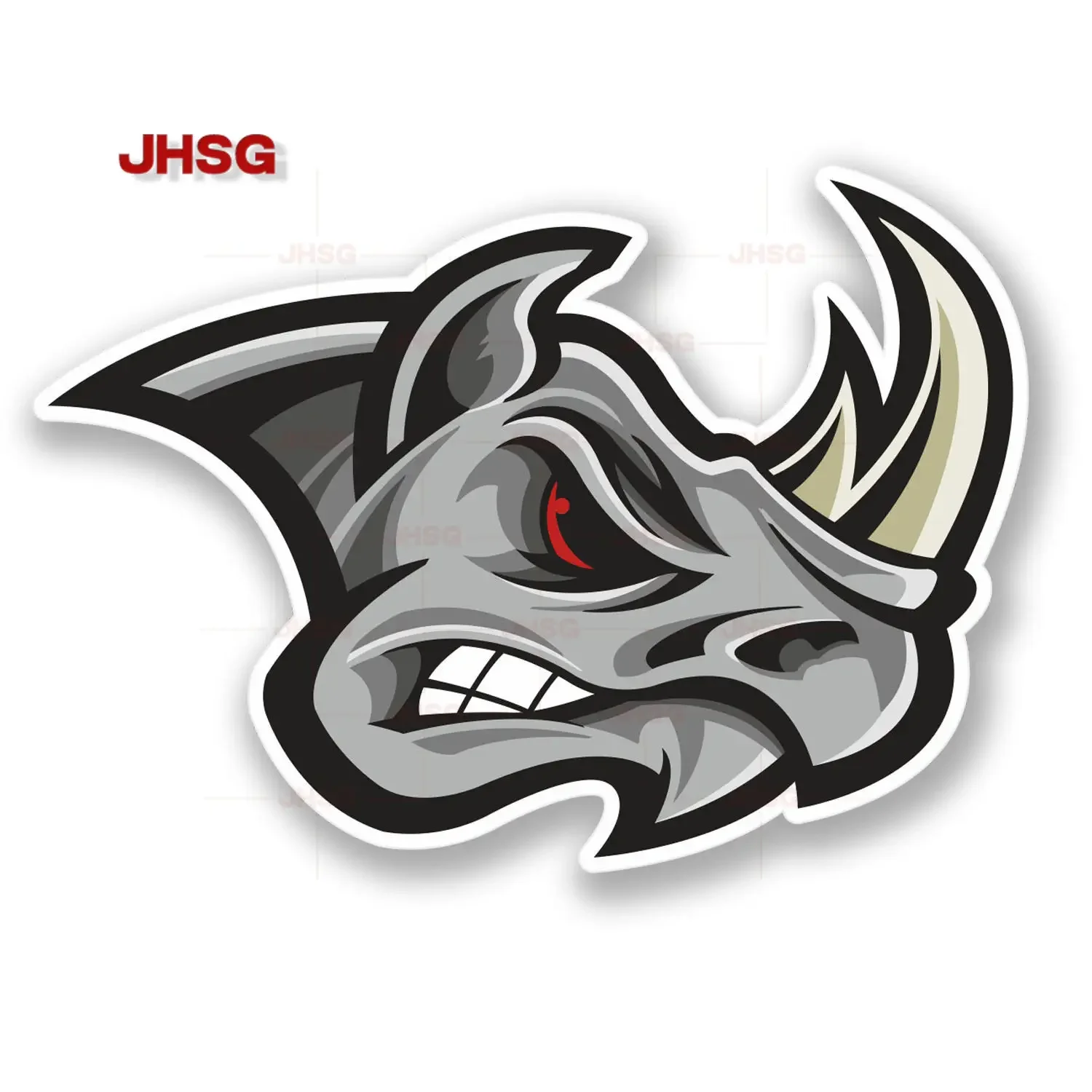 

Rhino Stickers for Cars, Bicycles, IPads, Laptops, Motorcycles, Helmets, Skateboards, Exterior Decorative Designs