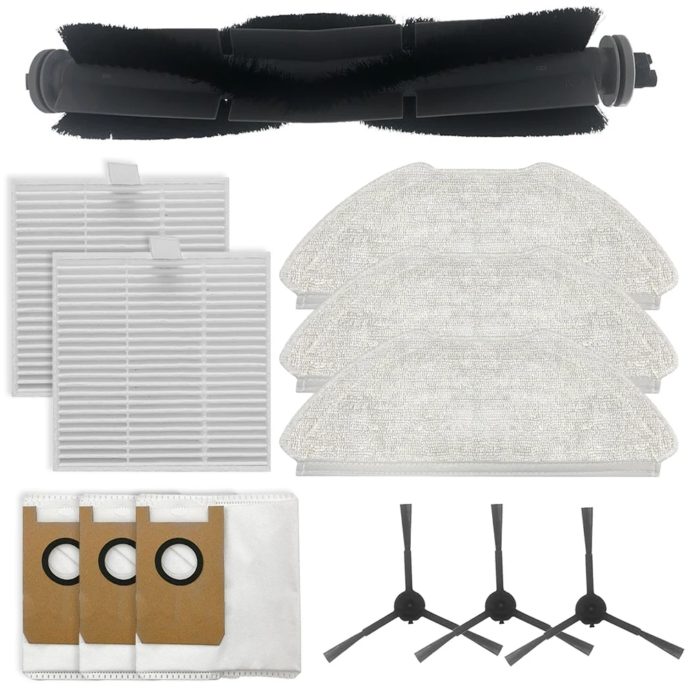 

AIRROBOS T20 Vacuum Cleaner Accessory Kit Main Brush Filters Mop Cloths For Efficient Home Bedroom Cleaning Solutions Kit Part