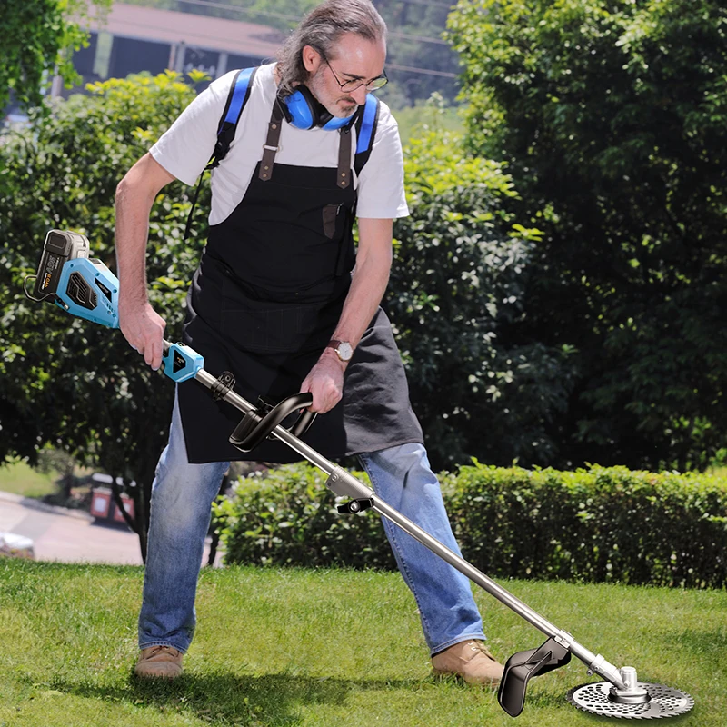 Mini Battery 21V24V36V New Lawnmover Portable Grass Cutter For Garden Grass Trimmer Yodoo Electric Brush Cutter