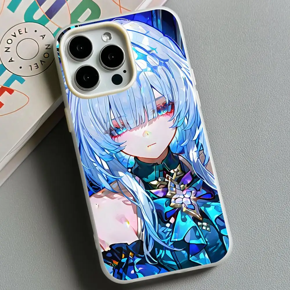 

HSR Cerydra Jelly Double layer White Mobile Phone Case for iPhone 17 16 15 14 13 12 11 Air Pro Max Plus Protective