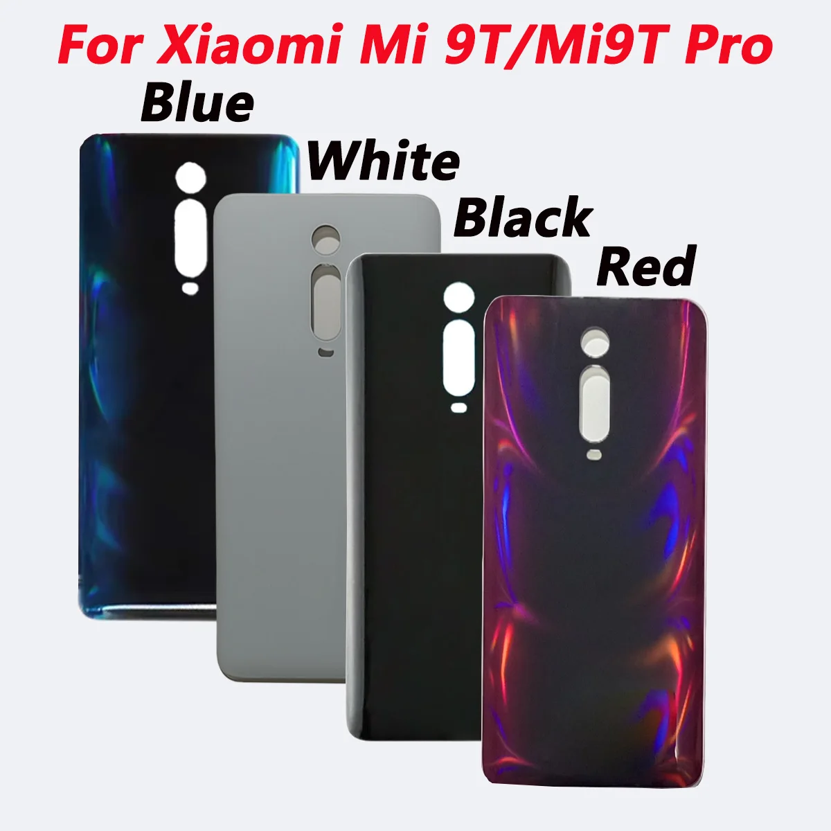 Glass Cover for Xiaomi Mi9T Battery Back Cover Replacement Rear Panel Case for Mi9T Pro image 4