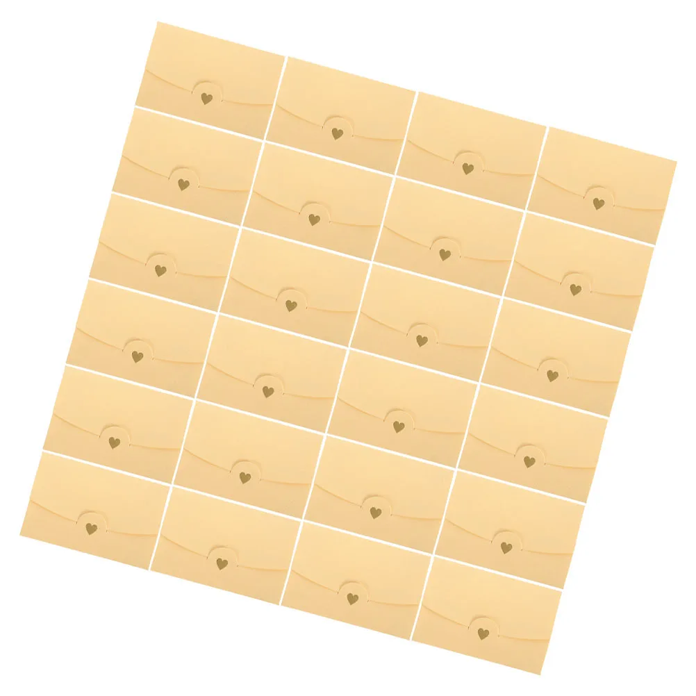 

40Pcs Small Letter Envelopes Chic Smooth Finish Invitation Cards Wedding Vintage Home Decorative Envelopes for Invitations