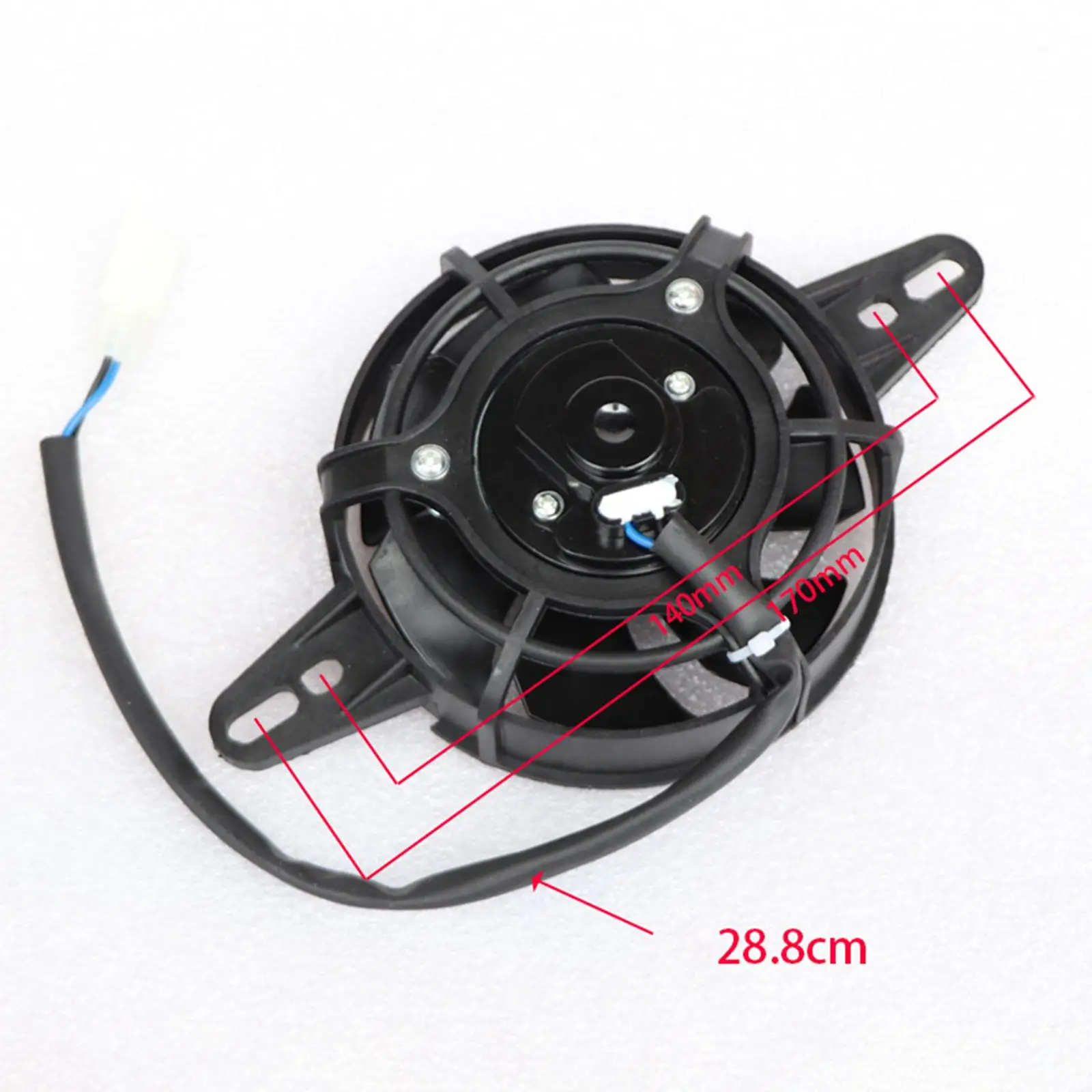 Radiator Cooling Fan 12V DC Karts Motocross Water Cooler Parts Oil Cooler