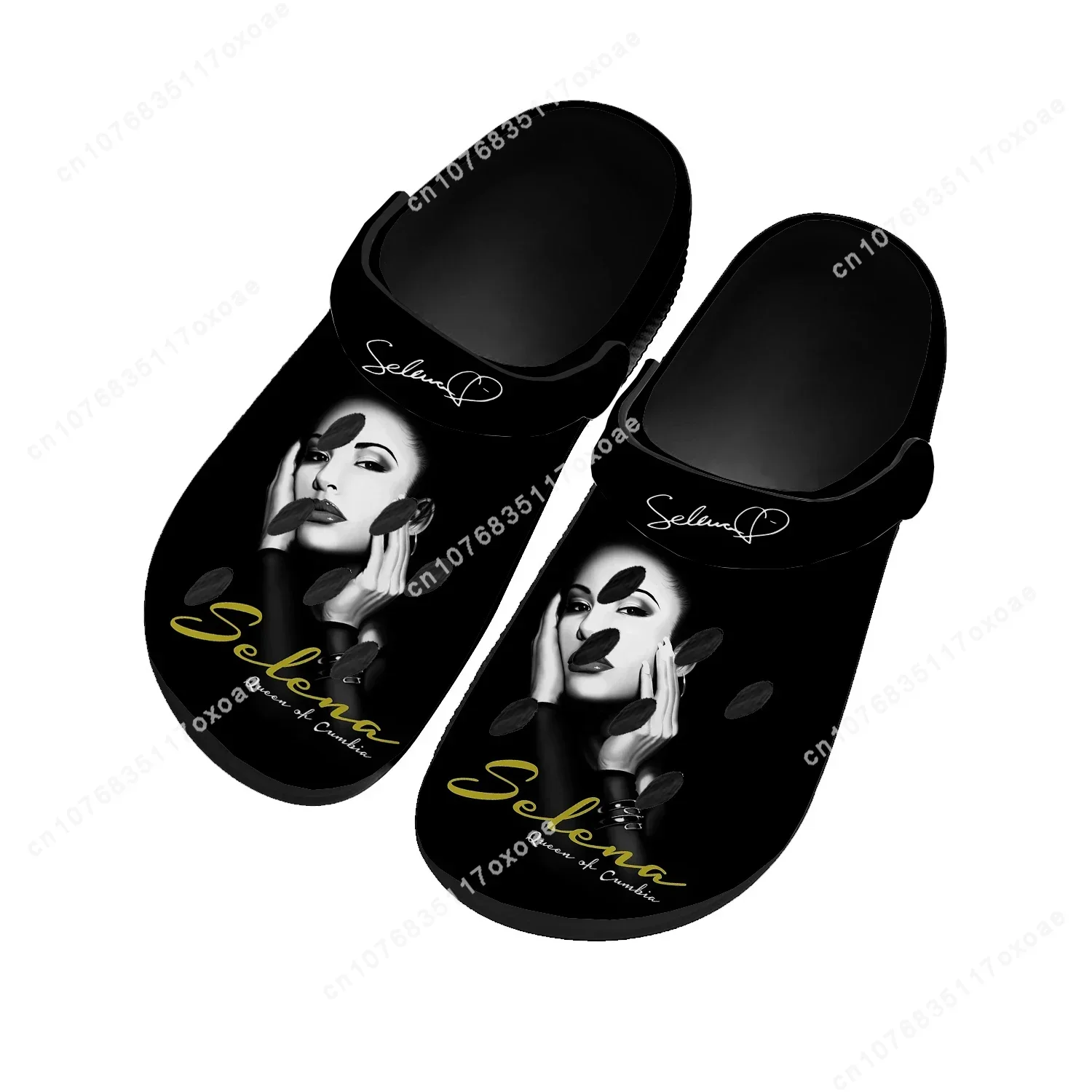 Singer Selena Quintanilla Home Clog Mens Women Youth Boy Girl Sandals Shoes Garden Custom Breathable Shoe Beach Hole Slippers