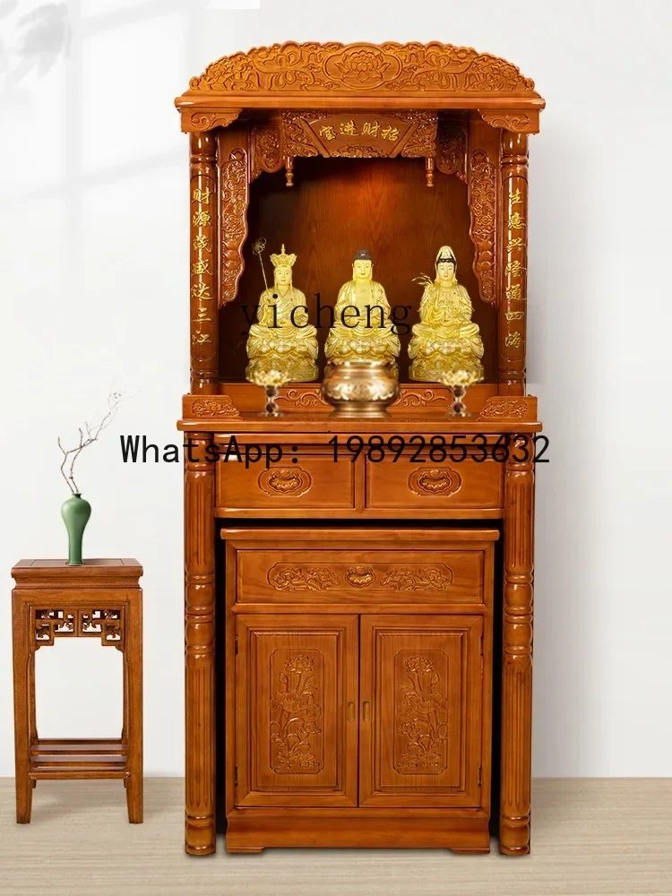 XLL ZWS. Armoire sur pied pour temple, Table de service, Style moderne, armoire économique pour bouddha, sanctuaire