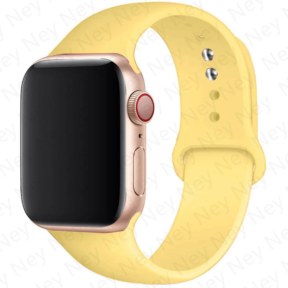 Silikon armband für Apple Uhren armband Ultra 2 49mm 44mm 45mm 40mm 41mm 38/42mm Sporta rmband Correa iwatch Serie 9 8 7 6 5 4 se