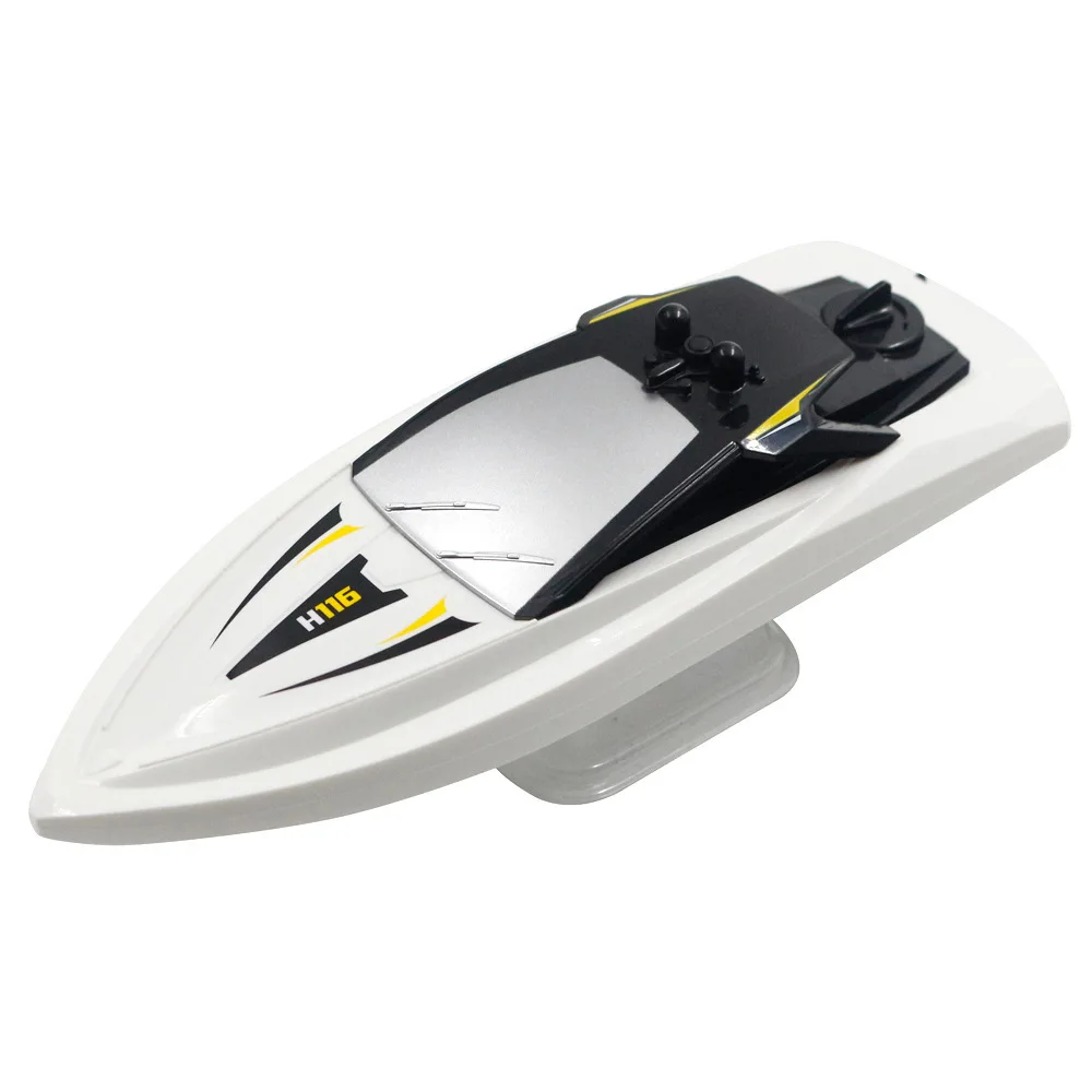 Liquidación Tianke H116, lancha rápida con Control remoto recargable de baja velocidad, juguetes eléctricos inalámbricos impermeables para niños al aire libre