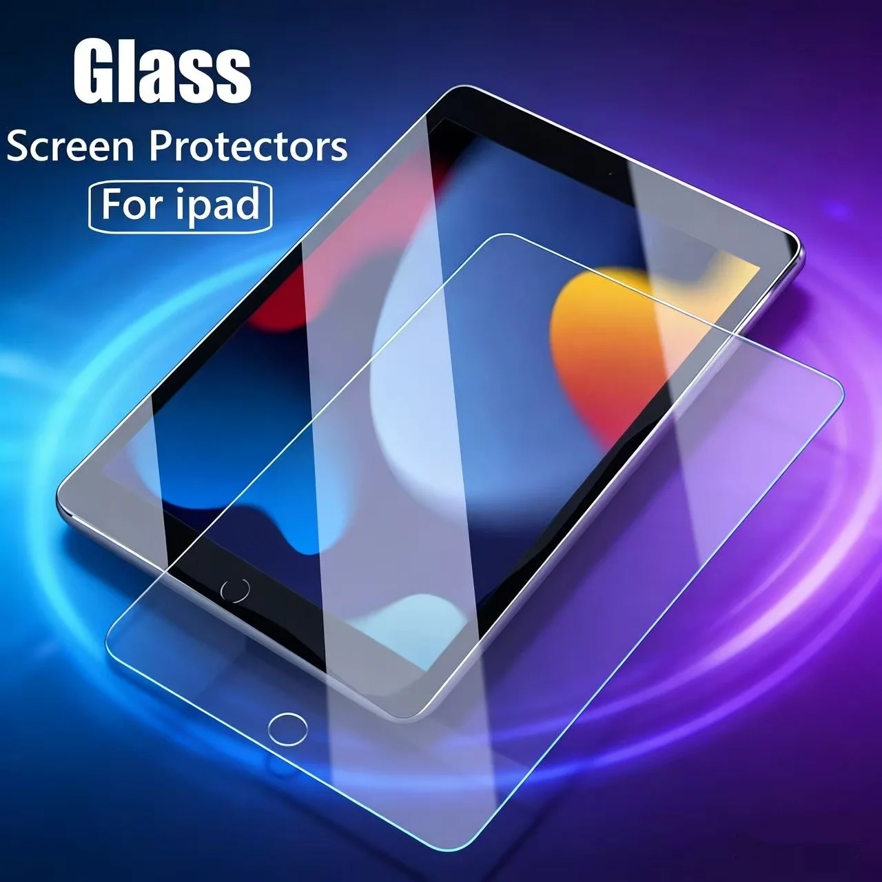 

Защитная пленка из закаленного стекла для iPad Pro 11, 12.9, 13 дюймов 2024, 10-го поколения, Air 5, 4, 3, 2, 1, 7-го, 8-го, 9-го поколений, 10.2, Mini 6, 9.7