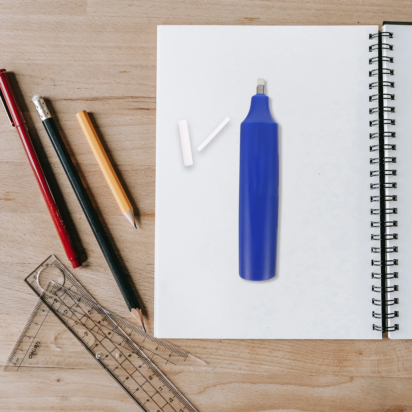 100 قطعة ممحاة كهربائية عبوات استبدال ملحق حجم صغير للمنزل المدرسة استخدام ممحاة كهربائية النوى محايات اللوحة #2