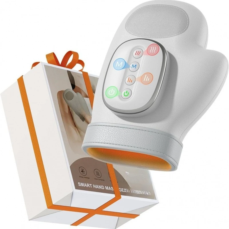 

Hand massager, finger palmar joint numbness, automatic kneading of acupoints and meridians, hot compress to relax
