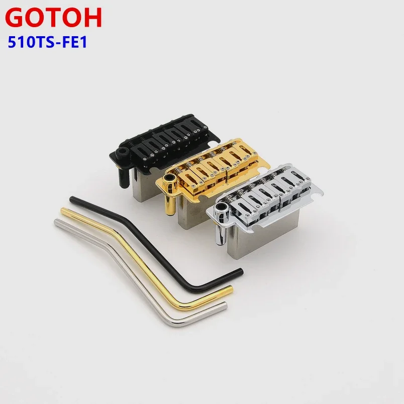 

1 Set High Quality 2 Points Genuine Original GOTOH 510TS-FE1 Electric Guitar Tremolo System Bridge for ST Guitar Parts