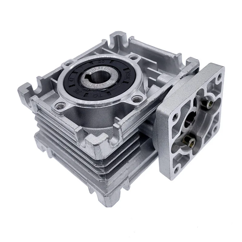 Riduttore di velocità riduttore di velocità a vite senza fine RV030 14mm uscita 5:1-80:1 riduttore di velocità del cambio a vite senza fine per