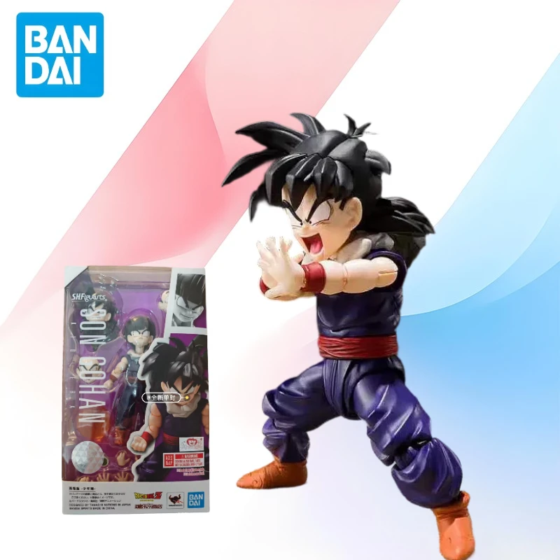 

Оригинальная фигурка Bandai Dragon Ball Z S.h.figuarts Son Goku KID ERA, 10 см, модель из ПВХ, в наличии, оригинальная коллекционная фигурка, игрушки, подарок