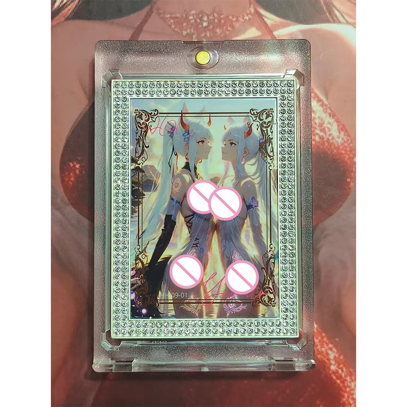 Cartes métalliques Anime une pièce Nico Robin Nami Perona Boa Hancock, cartes à collectionner, cadeaux de noël et d'anniversaire, jouets pour enfants