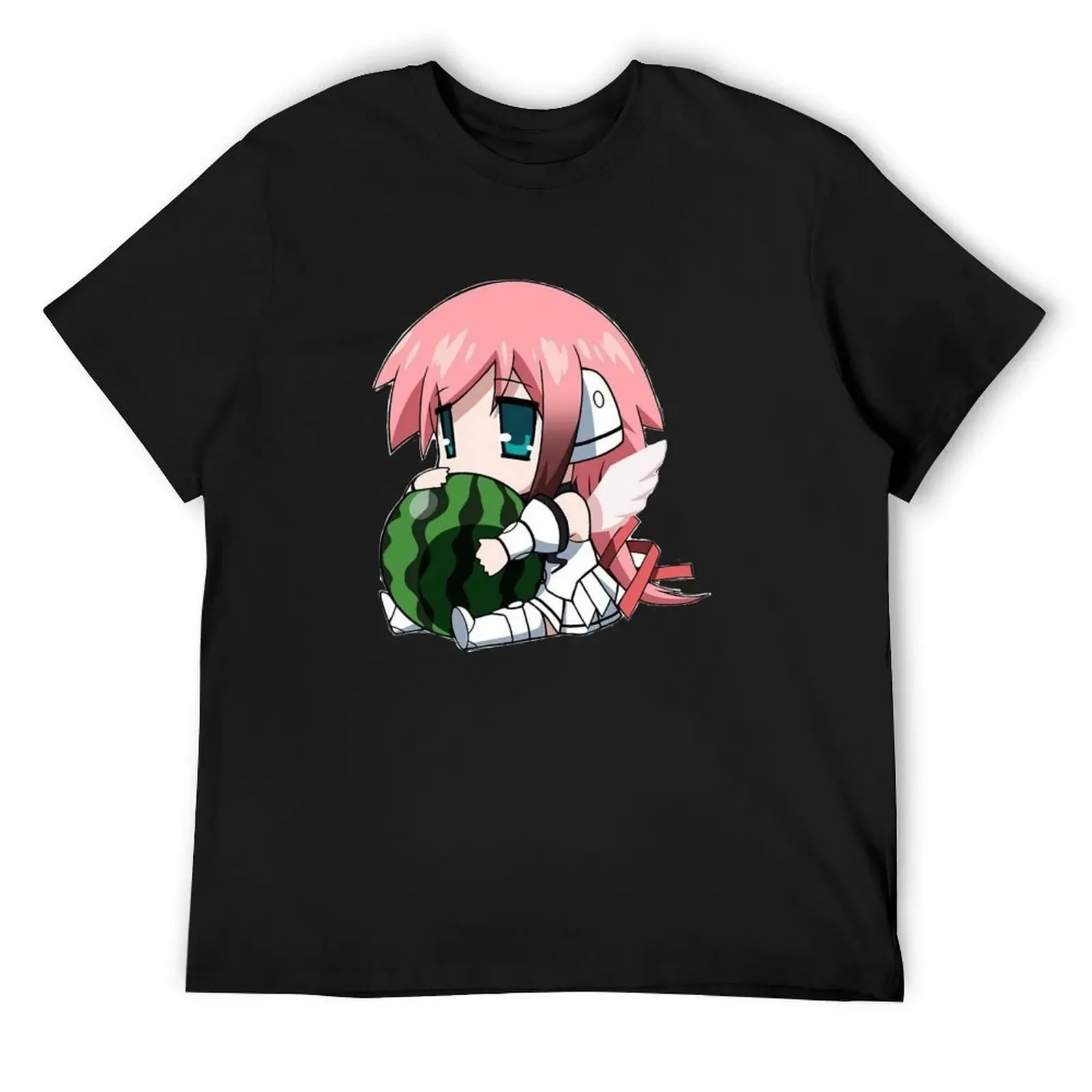 Ikaros Heaven&X27;S Lost Property Anime Chibi 1 T-Shirt hippie clothes blanks rapper graphic tees blacks t shirts for men pack