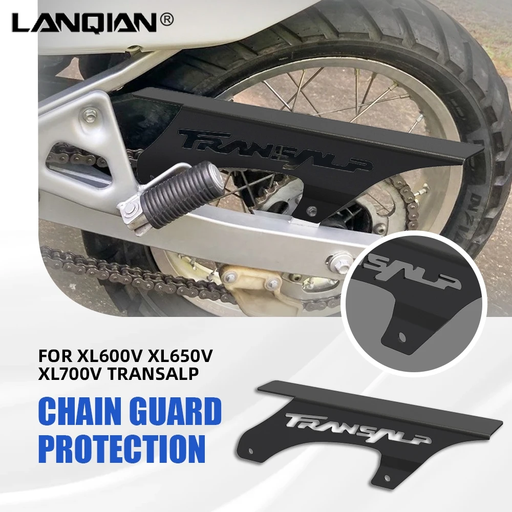 Chain guard Cover FOR Honda XL600V XL650V XL700V Transalp Chain Guide Pulley Chains Stabilizer Chainring Protector Plate Guard