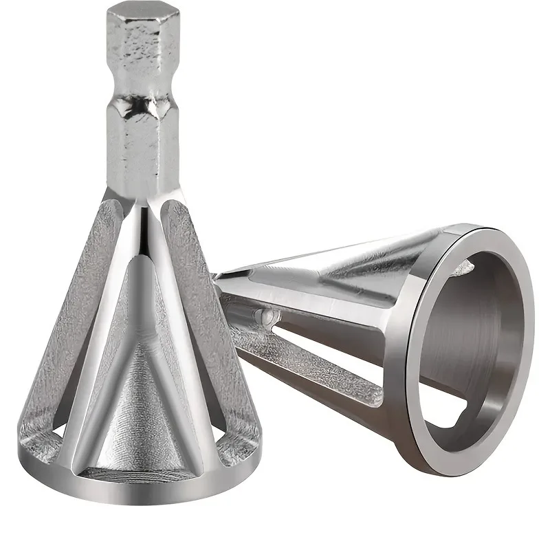 

Инструмент для снятия фаски, 1 шт., сверло с патроном, инструмент для снятия внешней фаски с металла, обрезка угла шлифования, подходит для различных C