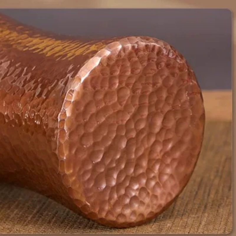 فنجان قهوة كلاسيكي من النحاس النقي، نسيج مطرقة منقوش يدويًا 300 مل كوب حليب بيرة موسكو بغل، أدوات مائدة مياه الشاي #5