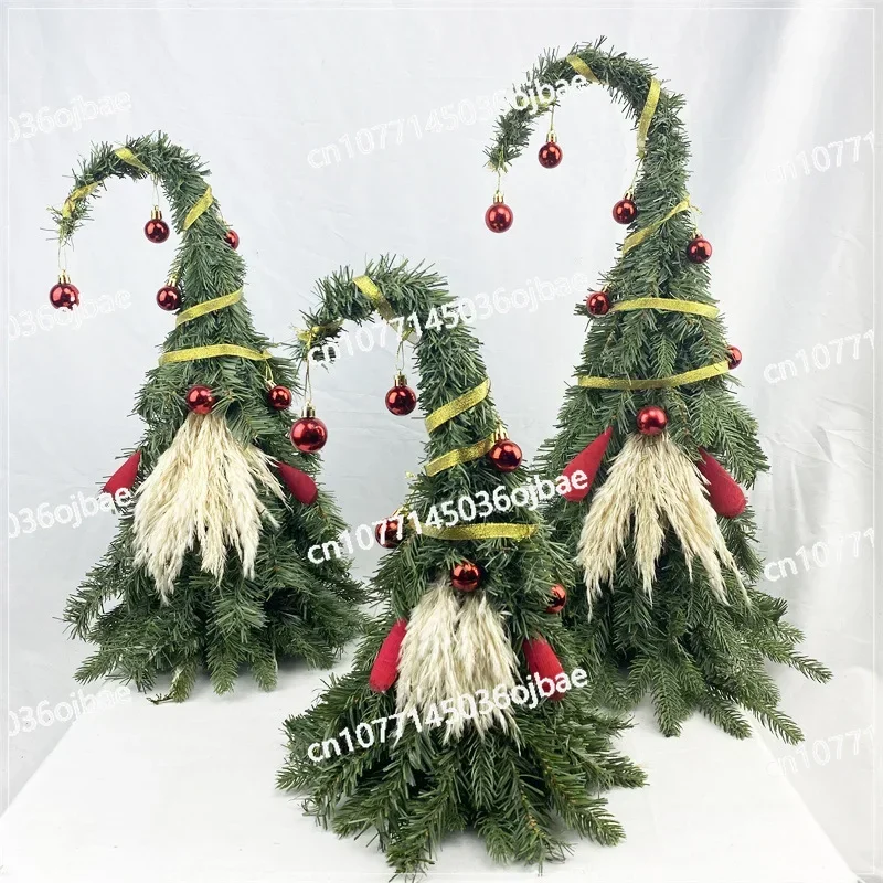 Christmas decorations, ornaments, cross-border Christmas arrangements, European and American festivals, pygmy Santa Claus