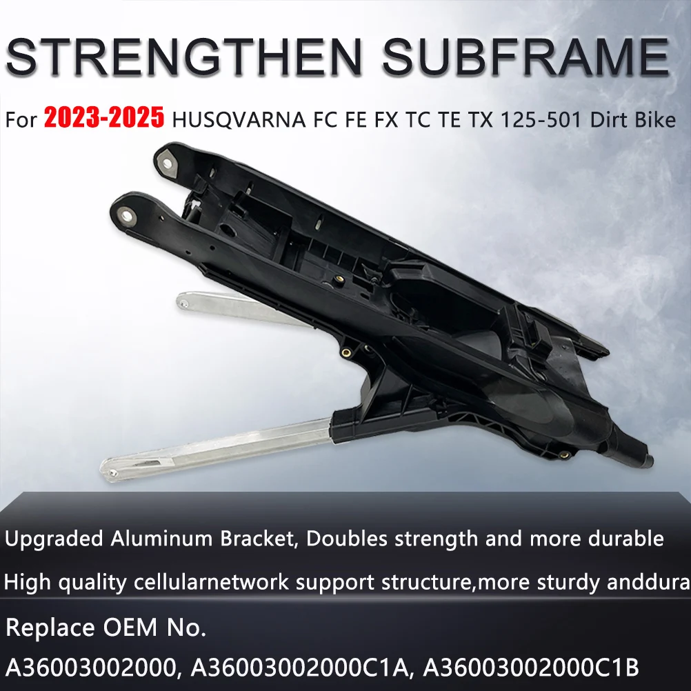 2023-2026 Motorcycle Subframe Upgraded Aluminum Bracket Tailstock Rear Seat Stay Support Frame For HUSQVARNA FC FE FX TC TE TX