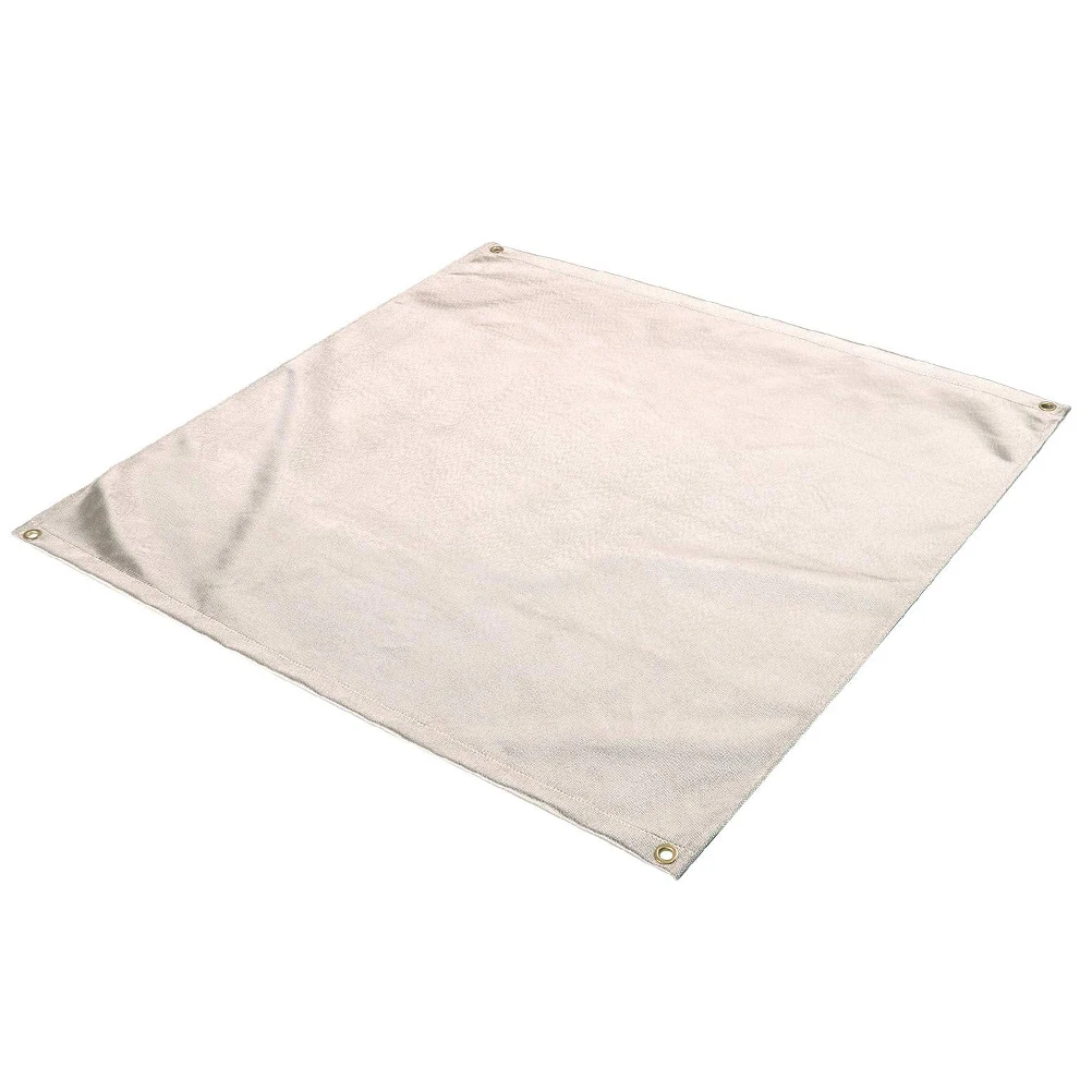 

Flame Retardant Cloth Barbecue Protective Mat Camping Fire Resistance BBQ Grill Outdoor Stove Heat Resistance Glass Fiber