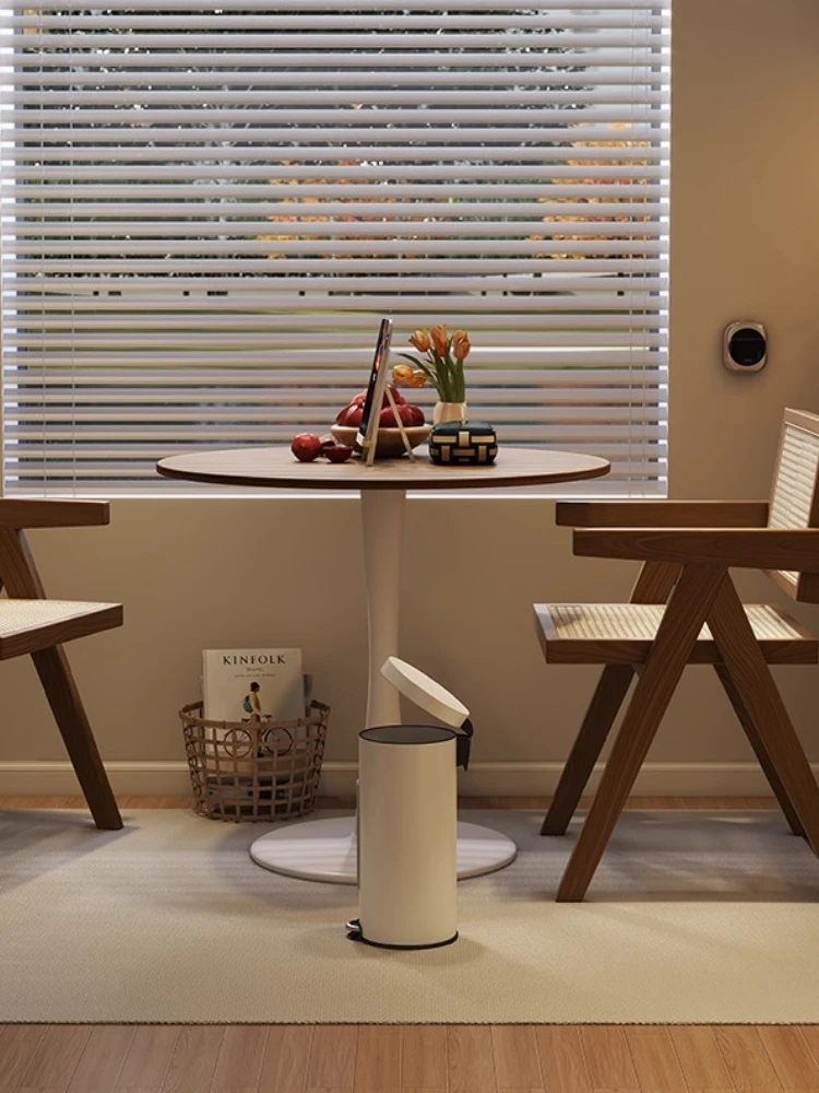 ss-Modern Coffee Table Simple Solid Wood Dining Table Corner Table Italian Living Room Sofa Tables Home Balcony Leisure Tables