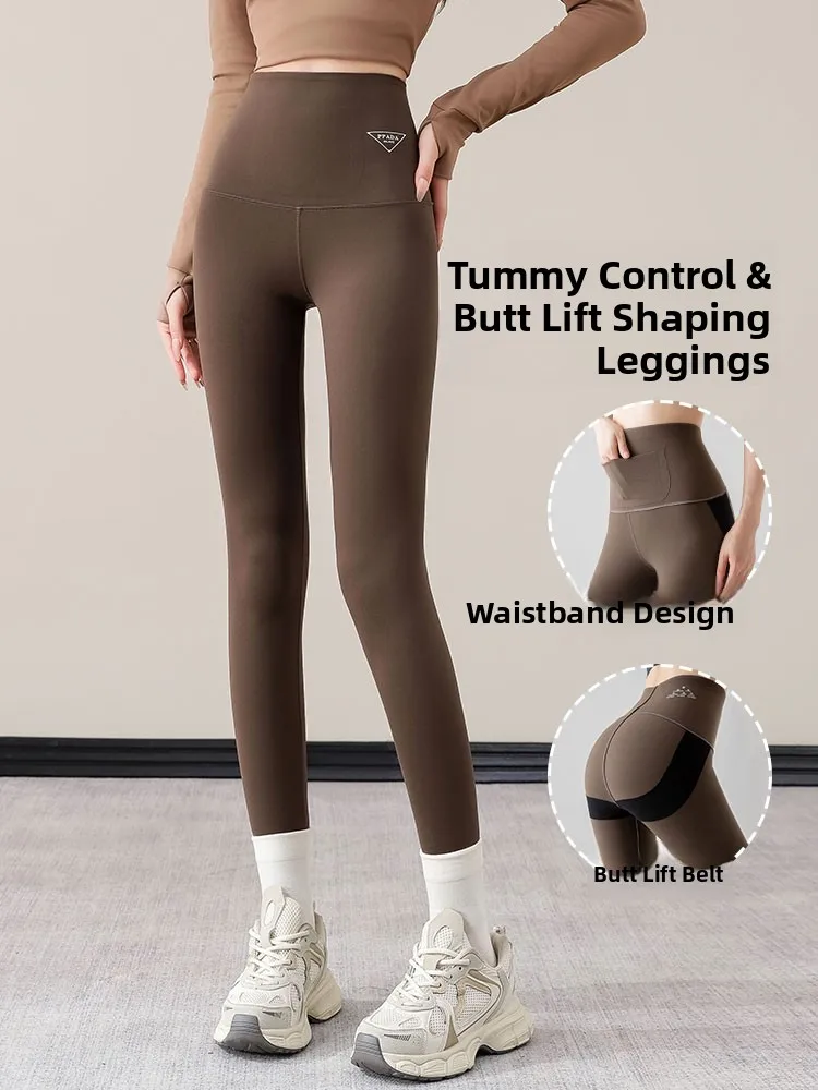 Thiened Fce-Conjunto de ropa de Yoga y Fitn para mujer, traje de entrenamiento largo de Sve, ropa de gimnasio Profional para Pilates, pantalones de cintura alta