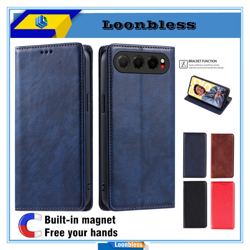 Funda de cuero con tapa para ZTE nubia Air, Funda ZTE nubia Air Global 5G Etui ZTE nubia Air, Funda para teléfono, Funda tipo billetera