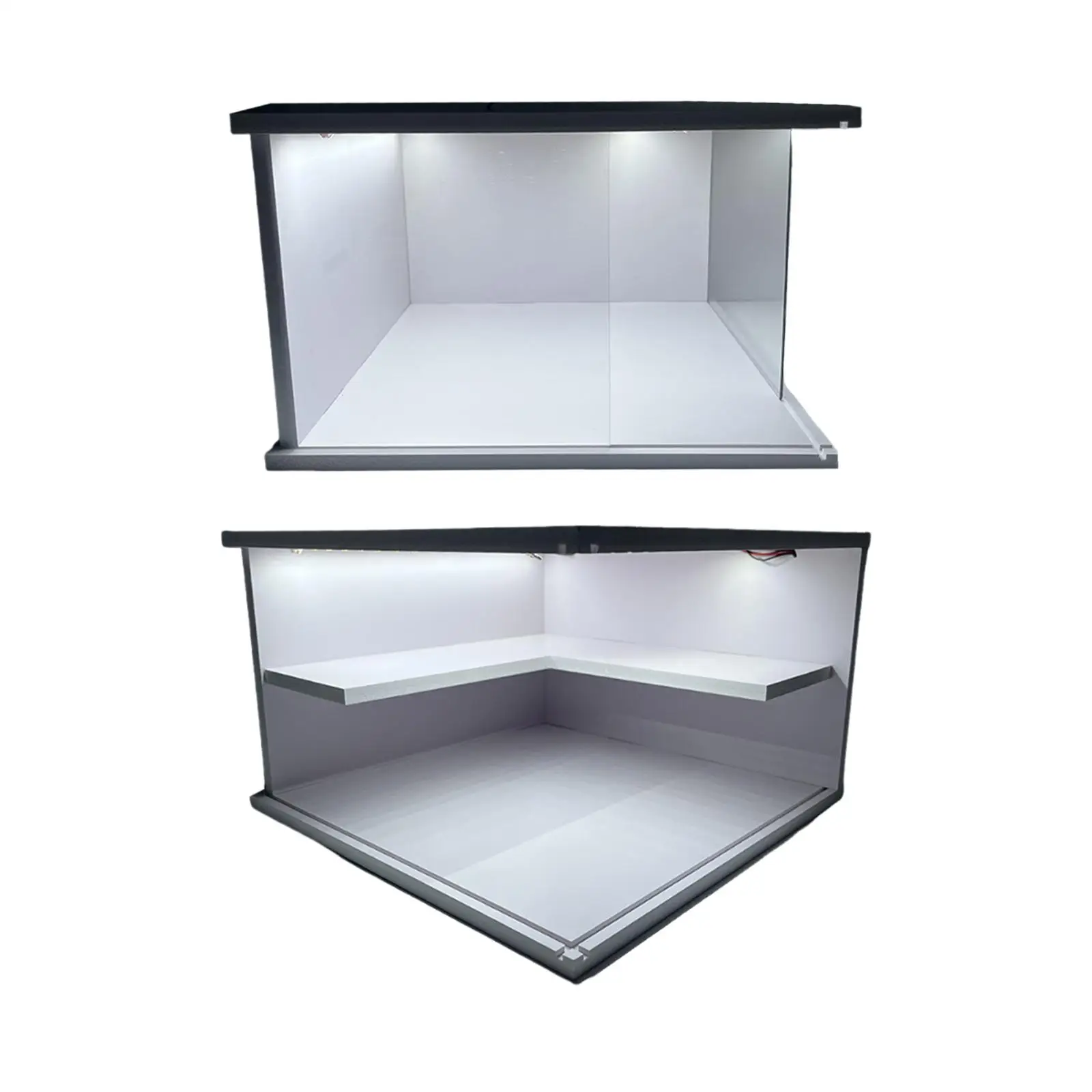 Model Car Show Case Clear Collection Display Stand for Doll Souvenirs Statue