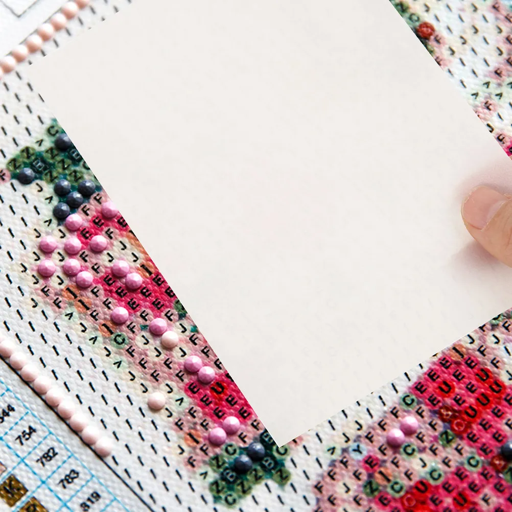 

50 листов защитной пленки для алмазной мозаики, многоразовая, пылезащитная, для DIY-рисования, художественных принадлежностей