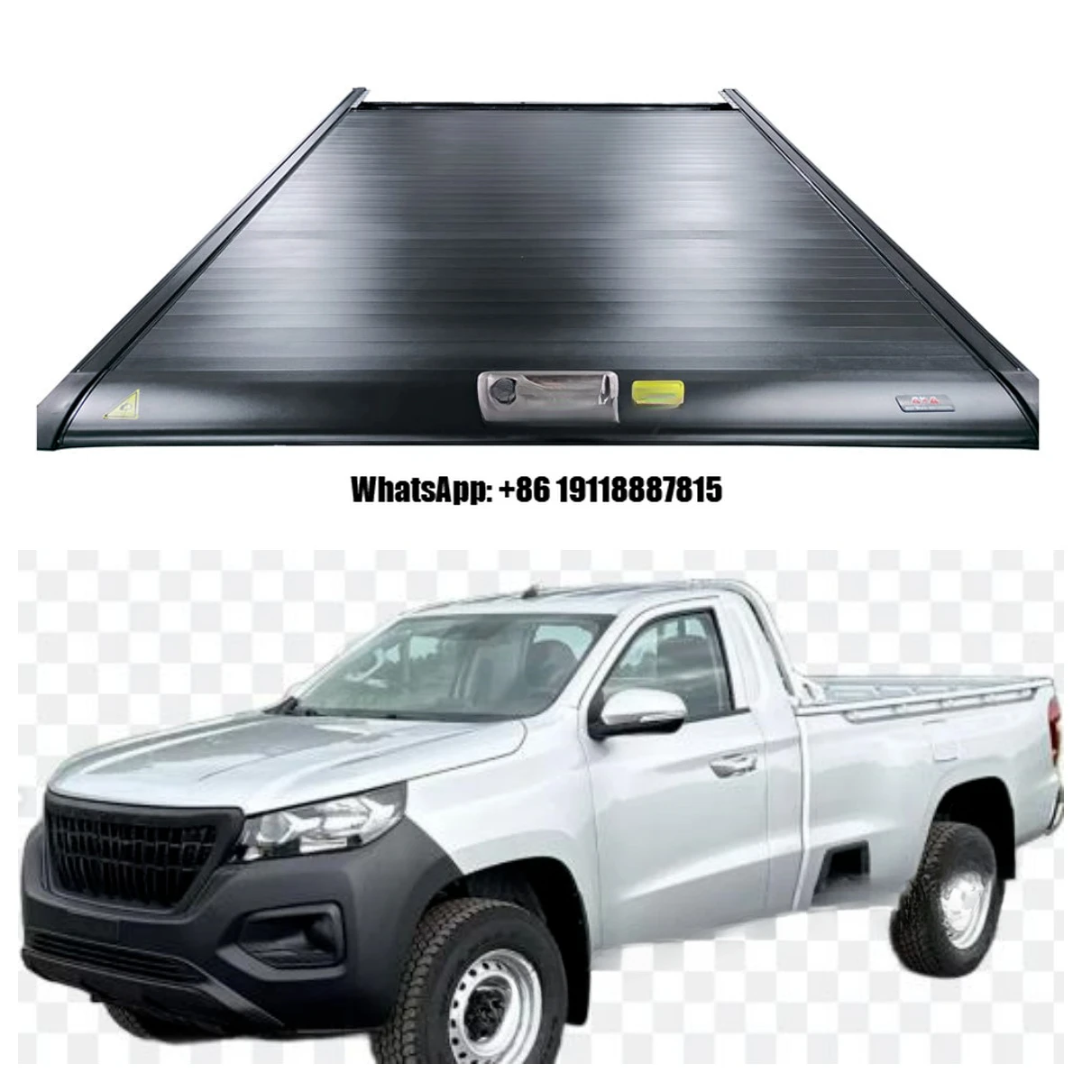 

For Peugeot Landtrek Single Cab Accessories Manual Electric Retractable UTE Tonneau Sports Roll-Up Anti-Pressure Rolling Roll