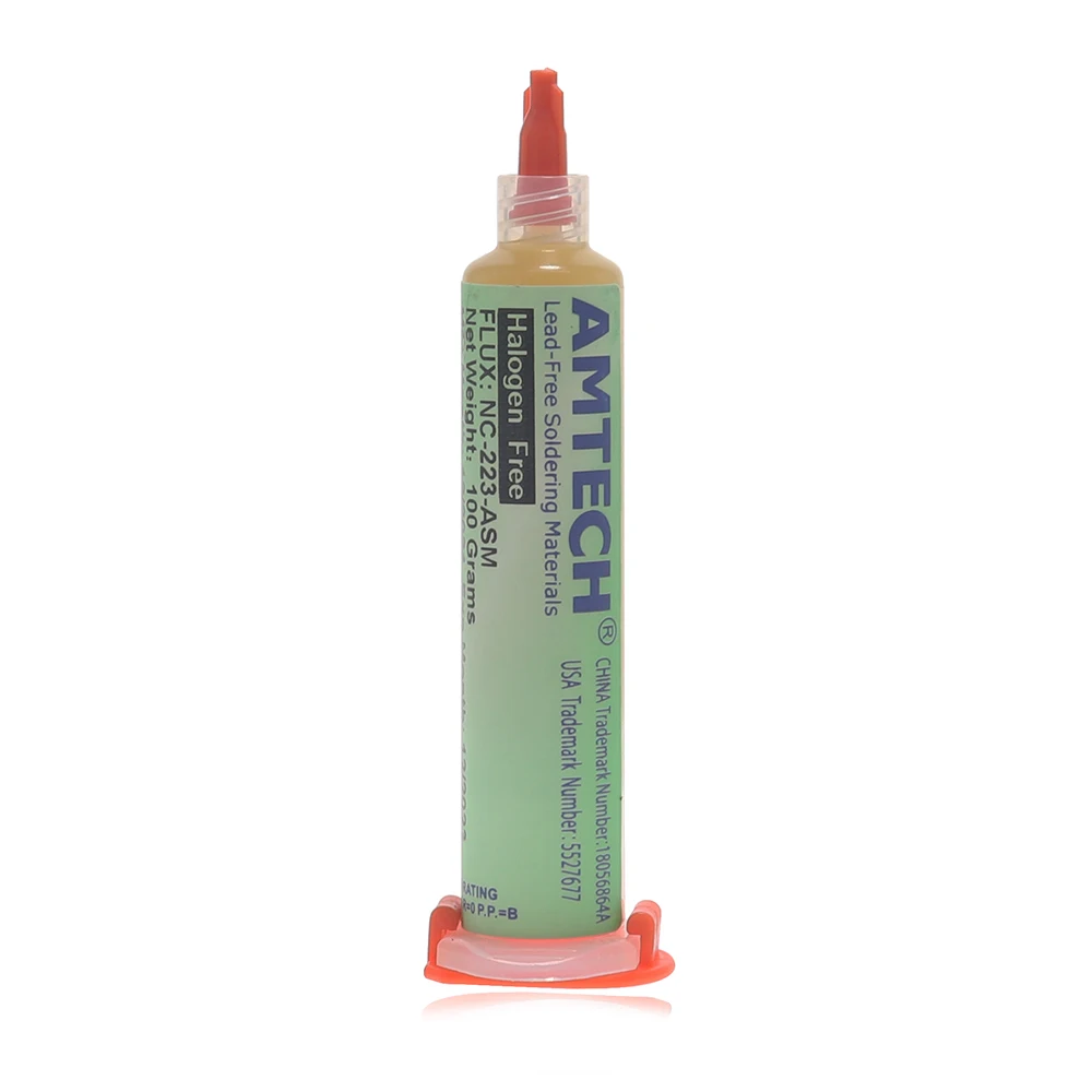 100% Original AMTECH NC-223-ASM BGA PCB No-Clean Solder Paste Welding Advanced Oil Flux Grease 10cc Soldering Repair Tools