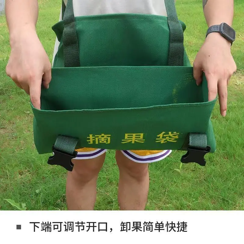 Fruit Picking Artifact Apple Picking Wrapped in Affordable Canvas Orchard Fruit Picking and Unloading Special Bag