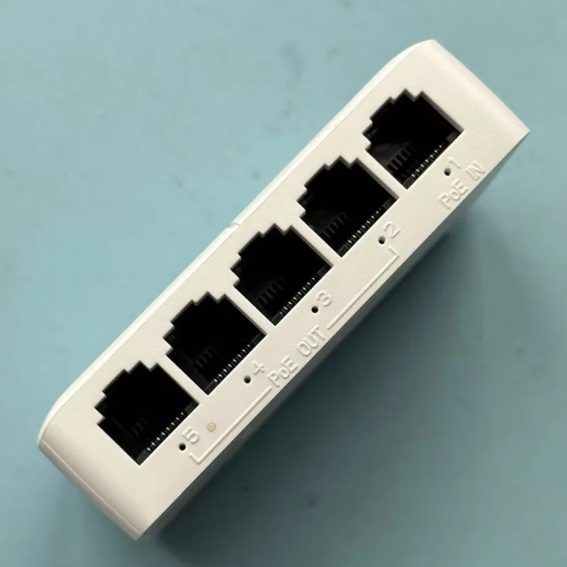 4 Port PoE Extender 5 Port 10/100Mbps POE Network Switch Repeater for POE Switch NVR IP Camera