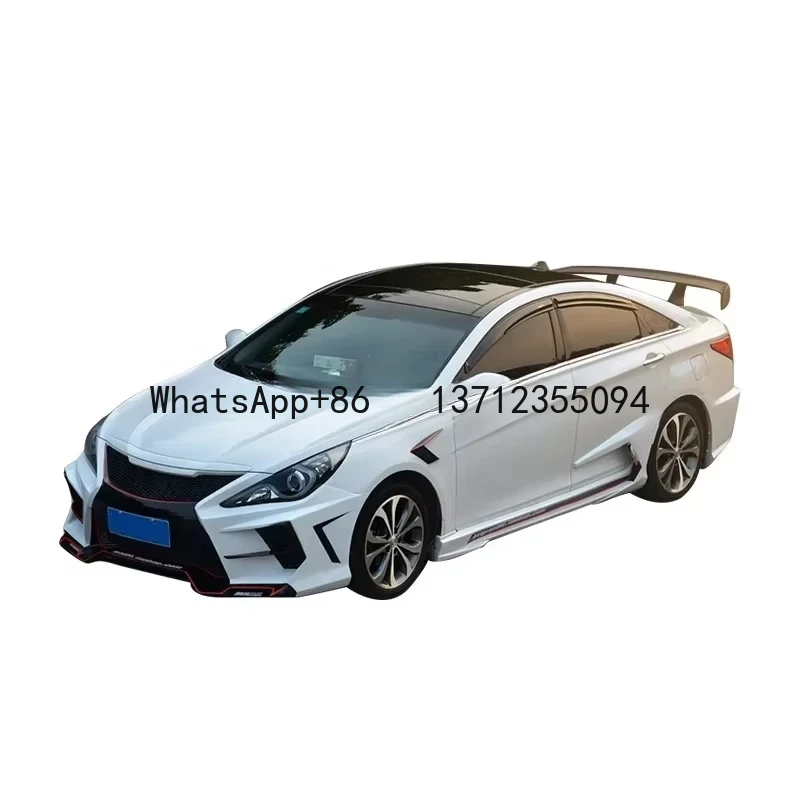 EX type Car Buer For Hyundai Sonata eight Generations 2011-2015 Front buer Rear buer side skirt Car body kit Auto parts