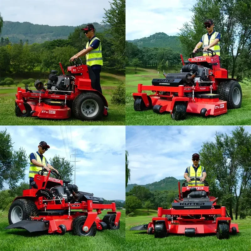 2026 CE Commercial Zero Turn Mower 61 Inch Stand on Lawn Mower Heavy Steel Deck