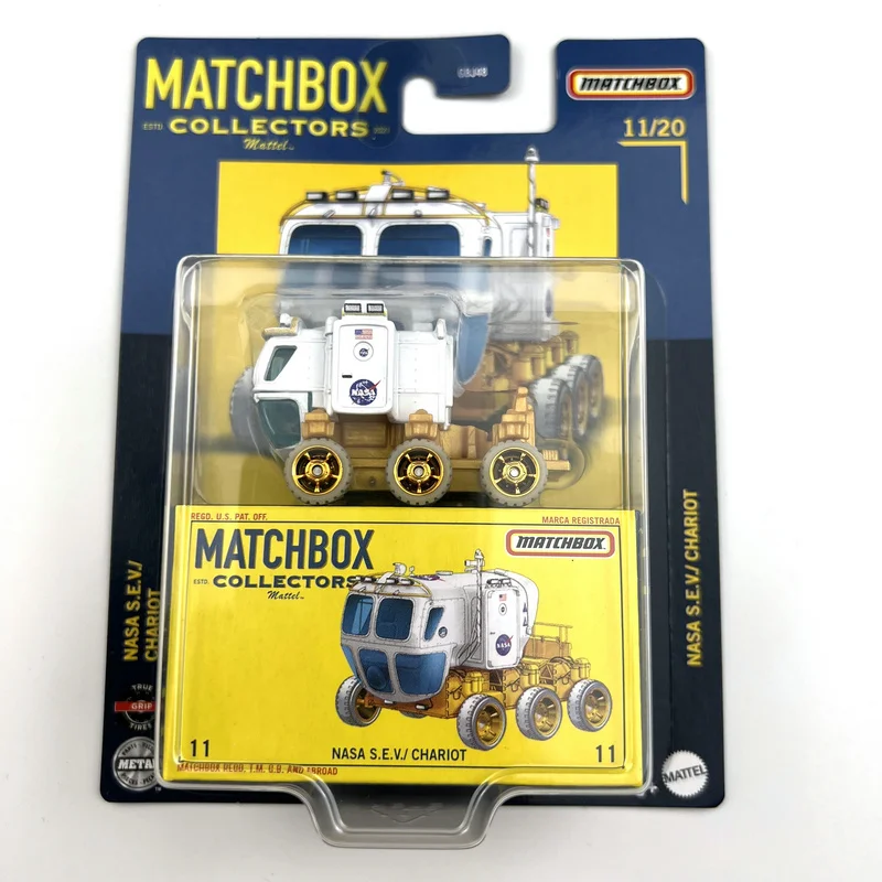 

Matchbox 2022 GBJ48 9C6N NASA S.E.V/ CHARIOT 1:64 Collection diecast alloy car model gift