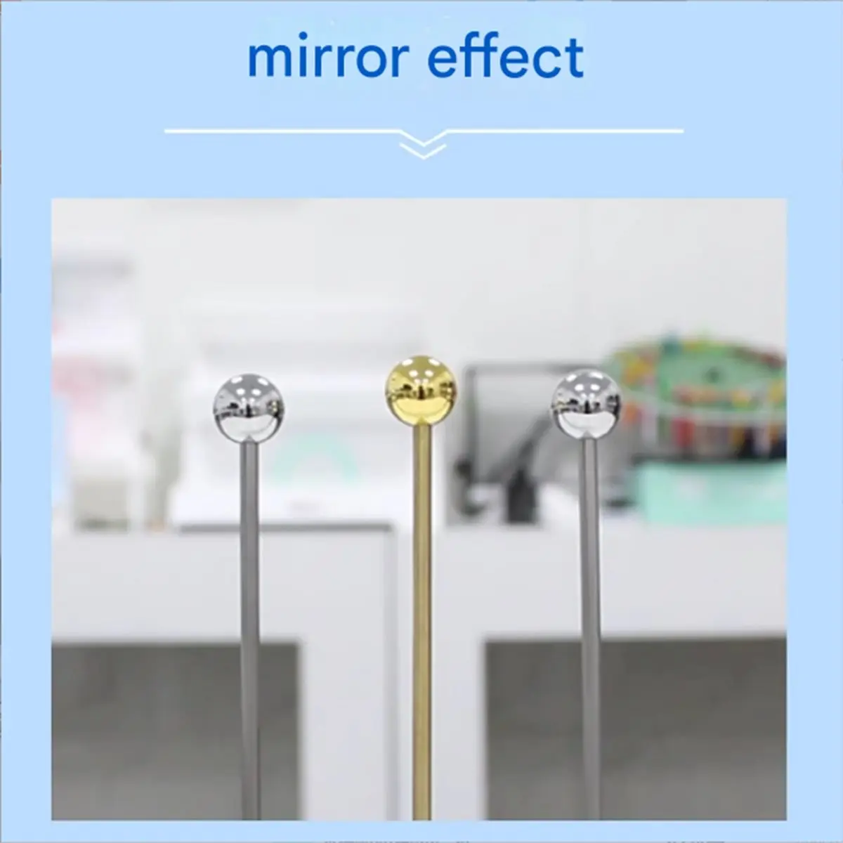 2026 NEW 2-Pack Optometry Focus Wolff Stick Vision Therapy Tools Gold and Silver Vision Function Training Test Ruler