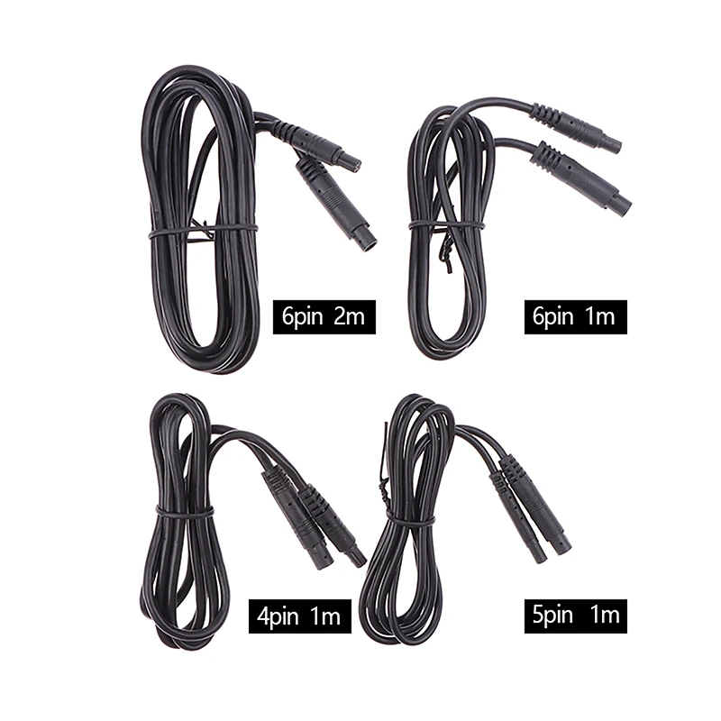 

4Pin 5Pin 6Pin Car Camera Extension Cable HD Monitor Vehicle Rear View/Back Up Camera Wire Male To Female Connector Cable Cord