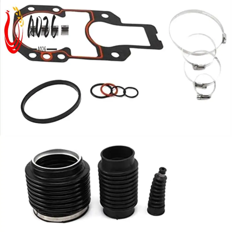 

A026-18654A1 74639A2 Exhaust Shift Cable Bellows Kit For Mercruiser Alpha One Gen 2 Drives W/ Gasket 816431A1 27-94996Q2