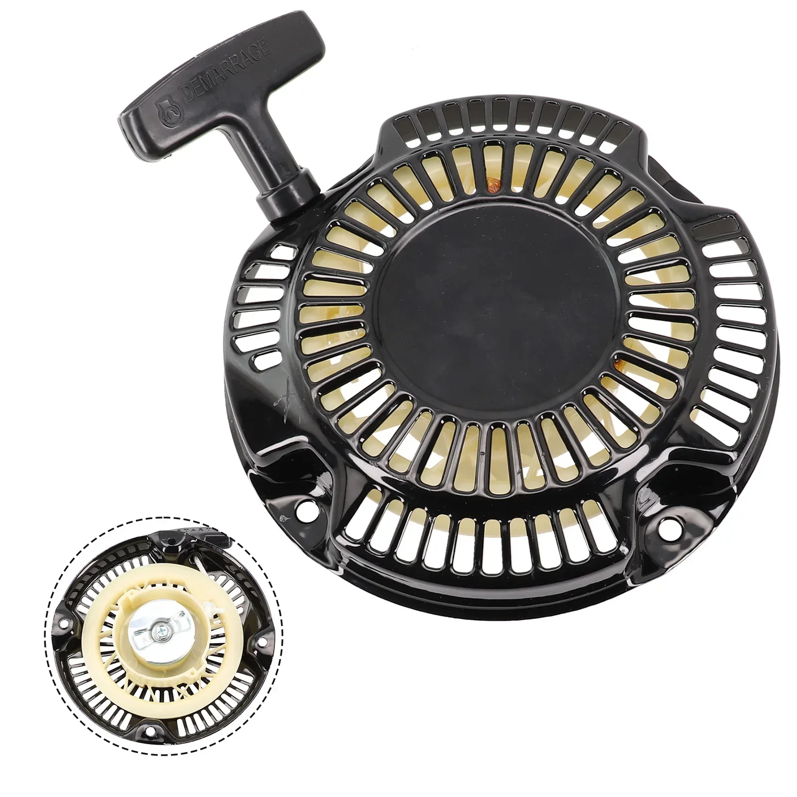 Arrancador de Corda (Pull Starter) para Motores EY20 EH12 Robin - Peça de Reposição para Kart, Cortador de Grama e Roçadeira - Suprimentos de Jardim