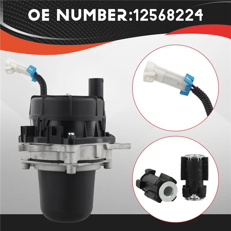 

AUTO 12568224 New Secondary Smog Air Pump Kit For Chevy Savana Buick Pontiac