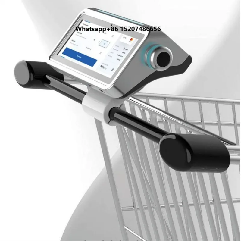 POS Terminal Smart Shopping Trolley All-in-One NFC Bluetooth USB QR Scanning Windows Price Checker Scanner