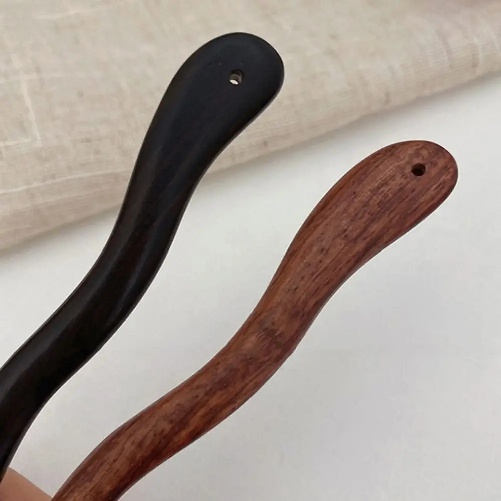 

Headdress Vintage Hanfu Disk Hair Headwear For Women Wooden Hair Stick Hairpin Chinese Style Hair Fork Hair Accessories