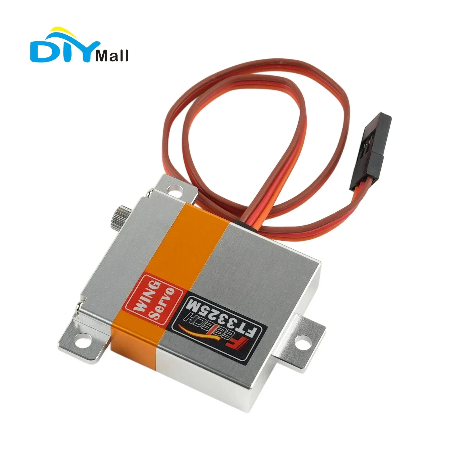 

Feetech FT3325M 6 В 7 кг.см 250 градусов цельнометаллический микросервопривод для радиоуправляемого дрона-вертолета