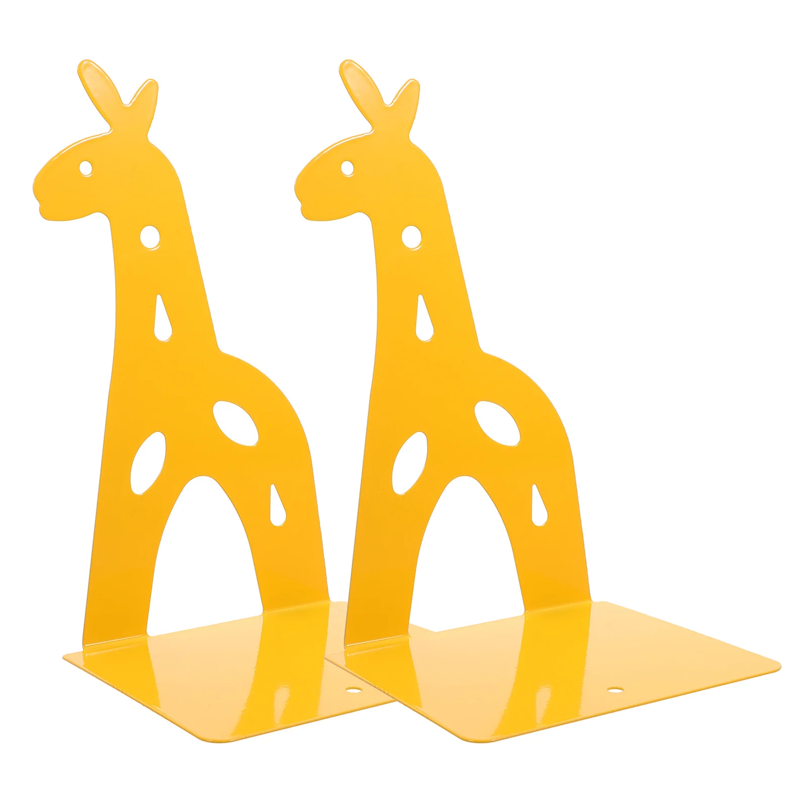 

Giraffe Bookends Creative Metal Book Supports For Shelves Nonskid Bookends For Home Office Library Decor Organized Storage