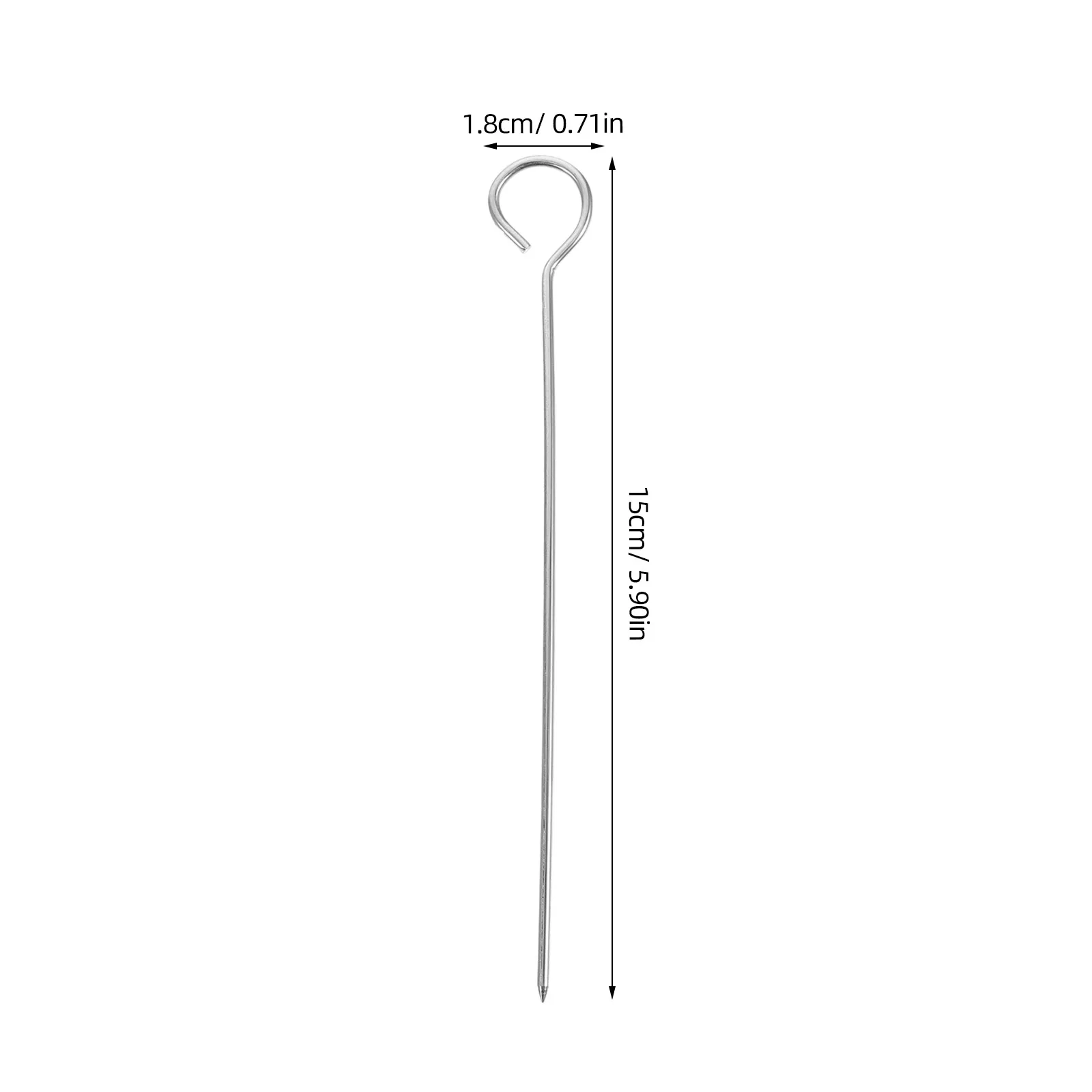 

10pcs Iron Wick Positioning Pins Metal Diy Making Accessories Wick Centering Tool For Precise Hole Drilling