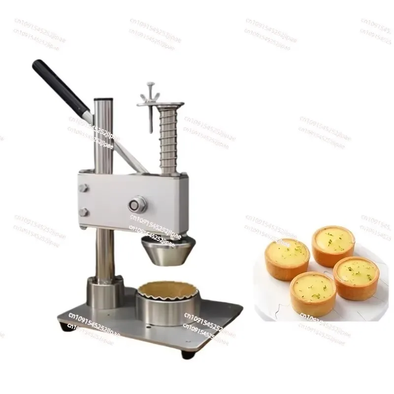 Tartlet Molding Making Egg Tart Shell Press Machine Manual Egg Tart Crust Presser Tartlet Skin Forming